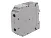 Conector de șine 150mm2, 2 borne, gri, lățime 31mm