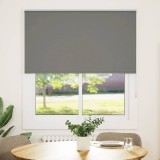 VidaXL Jaluzea cu role opace gri 125x130 cm lățime material 121,6 cm