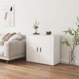 VidaXL Servantă, alb, 80x33x70 cm, lemn prelucrat