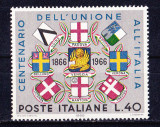TSV$ - 1966 MICHEL 1205 ITALIA MNH/** LUX, Nestampilat