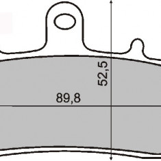 Placute frana Suzuki GSX 1400 '01-'05 Cod Produs: MX_NEW 225101170RM