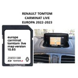 SD Card Renault Laguna Megane Carminat TOMTOM LIVE Romania-Europa 2025