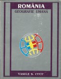 Vasile S. Cucu - Geografie umana (dedicatie, autograf), 1995