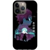 Husa compatibila cu Apple iPhone 13 Pro Max model Hero Tanjiro, Silicon, TPU, Viceversa, Transparent, Carcasa