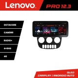 Navigatie Mercedes ML W163 1998-2005 Lenovo PRO 4+64 12.3 inch qled android 4G DSP gps internet Kit-i20-2012
