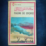 Cumpara ieftin PAGINI DE EPEE - I. AGARBIGEANU - Roman Beletristica - Carte veche