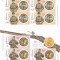 ROMANIA 2021 - PASIUNILE REGILOR ROMANIEI(II), SET MINICOLI, MNH - LP 2351.