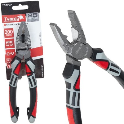 Cleste combinat, 200 mm, Cr-V, Tvardy T00727 foto