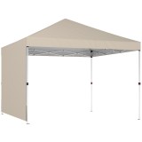 Pavilion Outsunny 3x3m, Impermeabil pentru Grădină și Petreceri &icirc;n Aer Liber, Bej | Aosom Romania