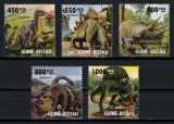 GUINEEA-BISSAU 2010 - Dinozauri /serie completa MNH, Nestampilat