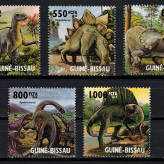 GUINEEA-BISSAU 2010 - Dinozauri /serie completa MNH