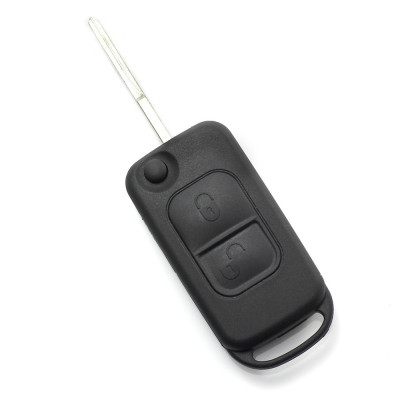 Mercedes Benz - Carcasa tip cheie briceag cu 2 butoane, lama 2 foto