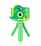 Camera foto digitala pentru copii model Dinozaur cu trepied 1080P