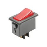 Intrerupator lumini universal rosu Breckner Germany pentru montaj rapid