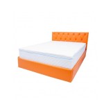 Topper Saltea Drimus MemoHR 6,5 cm, 120x190, memory foam 2 cm, spuma poliuretanica HR cu 5 zone de confort, husa detasabila tricot, hipoalergenica, fe