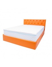Topper Saltea Drimus MemoHR 6,5 cm, 120x190, memory foam 2 cm, spuma poliuretanica HR cu 5 zone de confort, husa detasabila tricot, hipoalergenica, fe