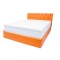 Topper Saltea Drimus MemoHR 6,5 cm, 140x200, memory foam 2 cm, spuma poliuretanica HR cu 5 zone de confort, husa detasabila tricot, hipoalergenica, fe