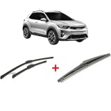 Cumpara ieftin Set 3 stergatoare KIA STONIC Hatchback Van (YB) 2018, pentru parbriz si luneta, Bosch Twin