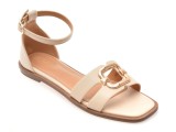Sandale EPICA bej, 82988, din piele ecologica