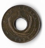 Moneda 1 cent 1923 - East Africa, Bronz