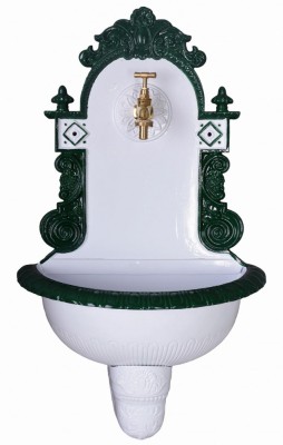 Cismea alba cu verde de perete LUP028 foto