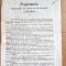 F793-I-Program vechi ALBINA cu proprietarii Fondului si dedicatie personala 1900