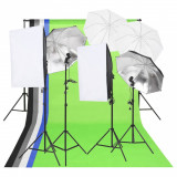 Kit de iluminat pentru studio foto GartenMobel Dekor, vidaXL