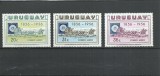 TSV* - SERIE URUGUAY 1956 MICHEL 798-800 MNH/** LUX, Nestampilat