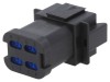 Conector Cablu-Cablu BULGIN PX0106P08ABK 8 Pini IP68 Mufa Tata Cu Manson