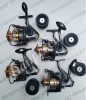 SET 4 Mulinete FL EFB6000 6 rulmenti pentru crap si tambur rezerva, Baitrunner, Diamant Alb