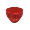 Forme din silicon pentru briose, Kasemi, 4.5 x 7 x 3.7 cm, 1101715, rosu, set 12 bucati