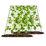 Spalier pliabil tip A pentru gradina, suport plante si legume cataratoare pe sfoara, JollyMag, OA03