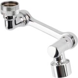 Adaptor cu Economizor de Apa Integrat si 2 Moduri de Functioanre, Extensie Robinet cu Brat Rotativ 180&deg;, Otel Premium, CBD CORAL BEST DEALS 9.5 cm 9.5