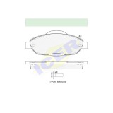 Set placute frana punte fata Peugeot 3008, 2009-2017; 308, 2007-2013; 308 CC, 2009-2015; 5008, 2009-2017 Icer Spania, parte montare : Punte Fata