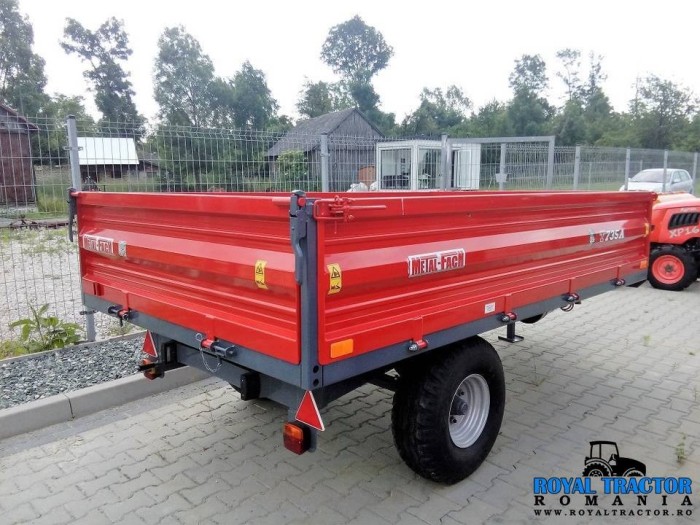 Metal-Fach T735A remorca un singur ax Metal-Fach T735A remorca un singur ax