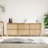 VidaXL Dulapuri, 3 buc, stejar sonoma, 60x35x70 cm, lemn prelucrat 3185770