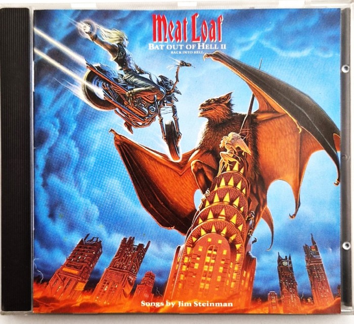 Meat Loaf - Bat Out Of Hell II : Back Into Hell_ NM / NM CD rock _ Virgin 1993