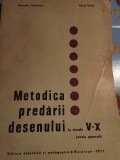 Metodica predării desenului,clase v-x, cu autograf,a03