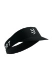 Compressport șapcă cozoroc Pro Racing Visor culoarea negru, uni, XHWU699