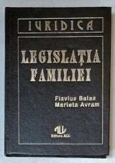 LEGISLATIA FAMILIEI de FLAVIUS BAIAS si MARIETA AVRAM , 1994 foto