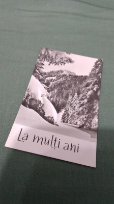 CARTE POSTALA FELICITARE CIRCULATA foto