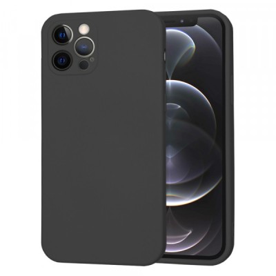 Husa pentru Apple iPhone 12 Pro, Techsuit, SoftFlex, Neagra foto