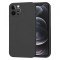 Husa pentru Apple iPhone 12 Pro, Techsuit, SoftFlex, Neagra