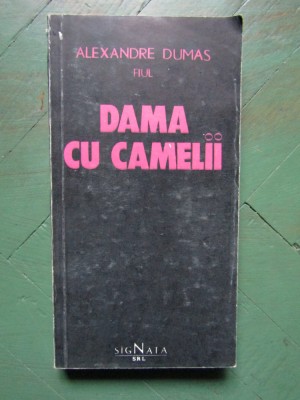 Dama cu camelii - Alexandre Dumas fiul foto