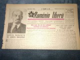 ZIARUL ROMANIA LIBERA 22 APRILIE 1950