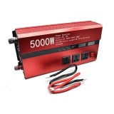 Invertor auto cu afisaj dublu, 5000W, 12/220V, 4USB, display LED