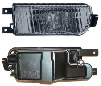 Proiector ceata Audi 100 (C4), 12.1990-05.1994, DEPO 441-2026L-UE, tip bec H3 partea stanga foto