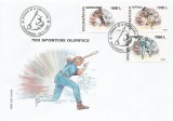 |Romania, LP 1495/1999, Noi sporturi olimpice, FDC