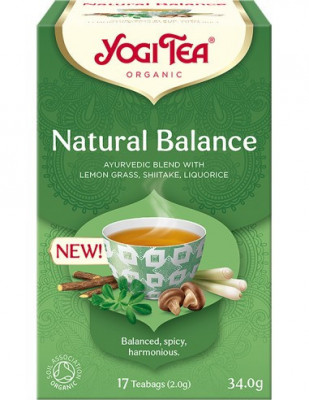 Yogi tea-ceai eco natural balance 17dz foto