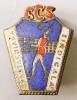 INSIGNA SPARTACHIADA SINDICALA CCS ( CONSILIUL CENTRAL AL SINDICATELOR ) VOLEI (CITITI DESCRIEREA)